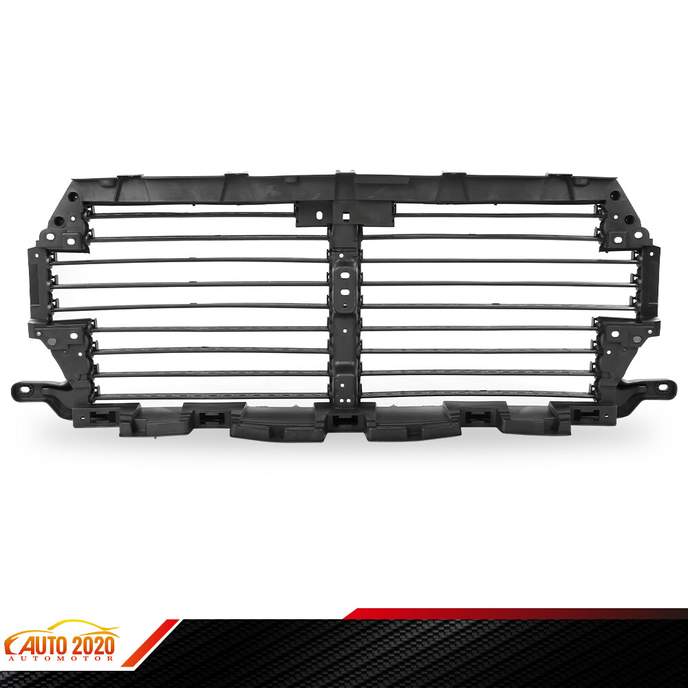 Fit For Ford F-150 18-20 Upper Radiator Grille Grill Air Shutter w/o Motor