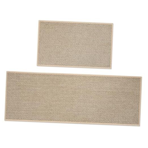 Kitchen Rugs and Mats Non Skid Washable Sets of 2，Absorbent Standing Runner