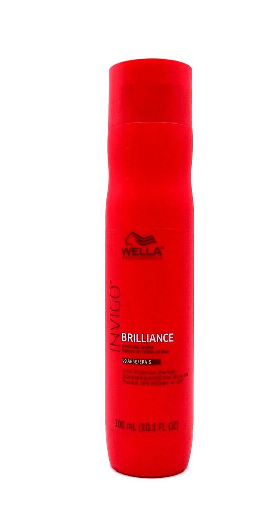 Wella Invigo Brilliance Color Protection Shampoo/Coarse Hair 10.1 oz