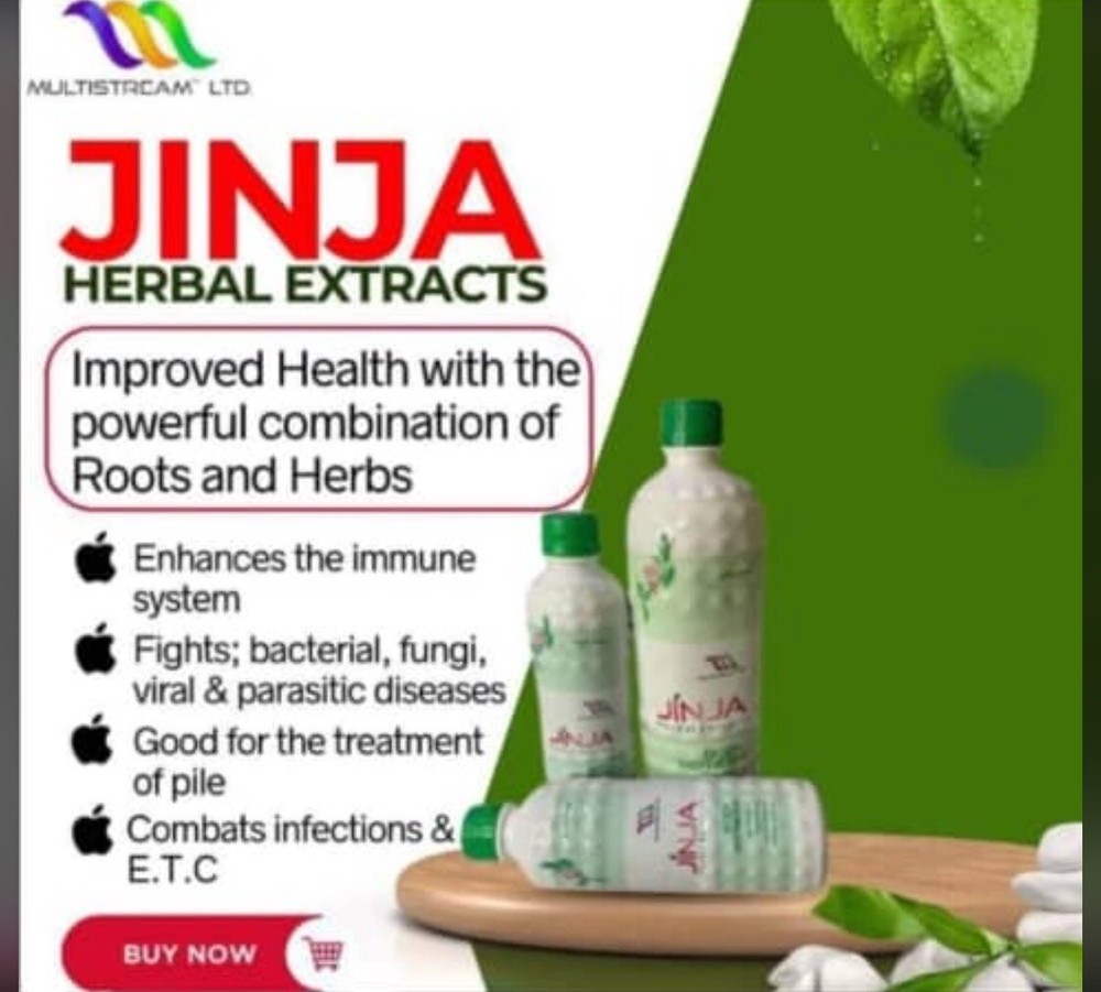 Jinja herbal extracts750ml Each. 2 Bottles