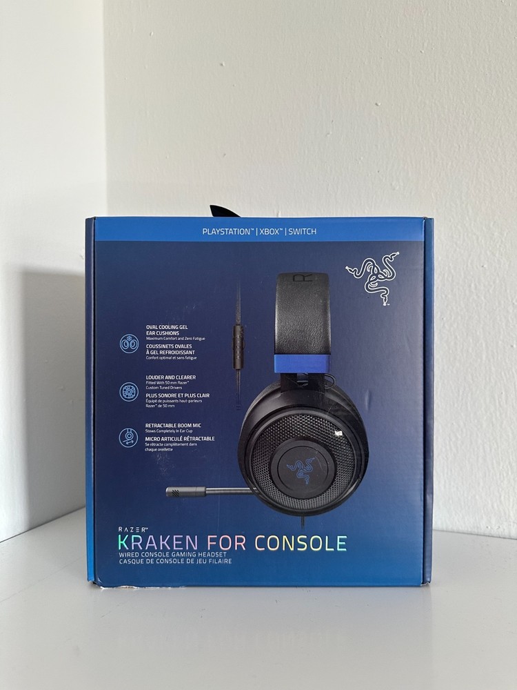 Razer Kraken for Console Headset – Cable Damaged, Mismatch Box, Missing TRRS