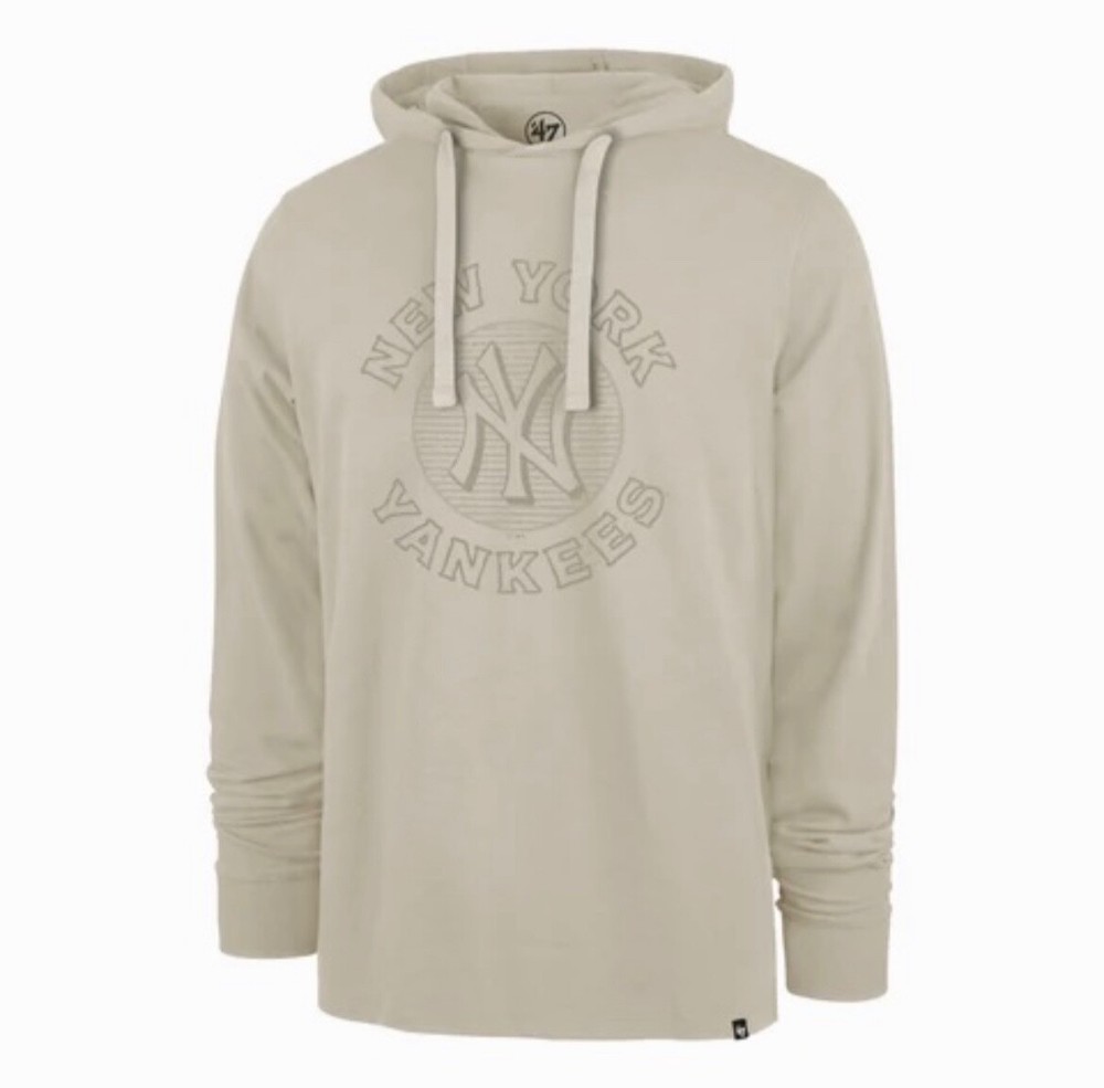 New York Yankees 47 Brand Canyon Ashby Hoodie Mojave Mens Medium