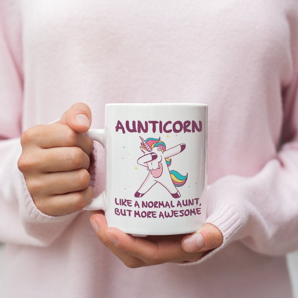 Aunt Gifts Aunticorn Mug Aunt Mug Unicorn Funny Gift For Aunt Coffee Mug Auntie