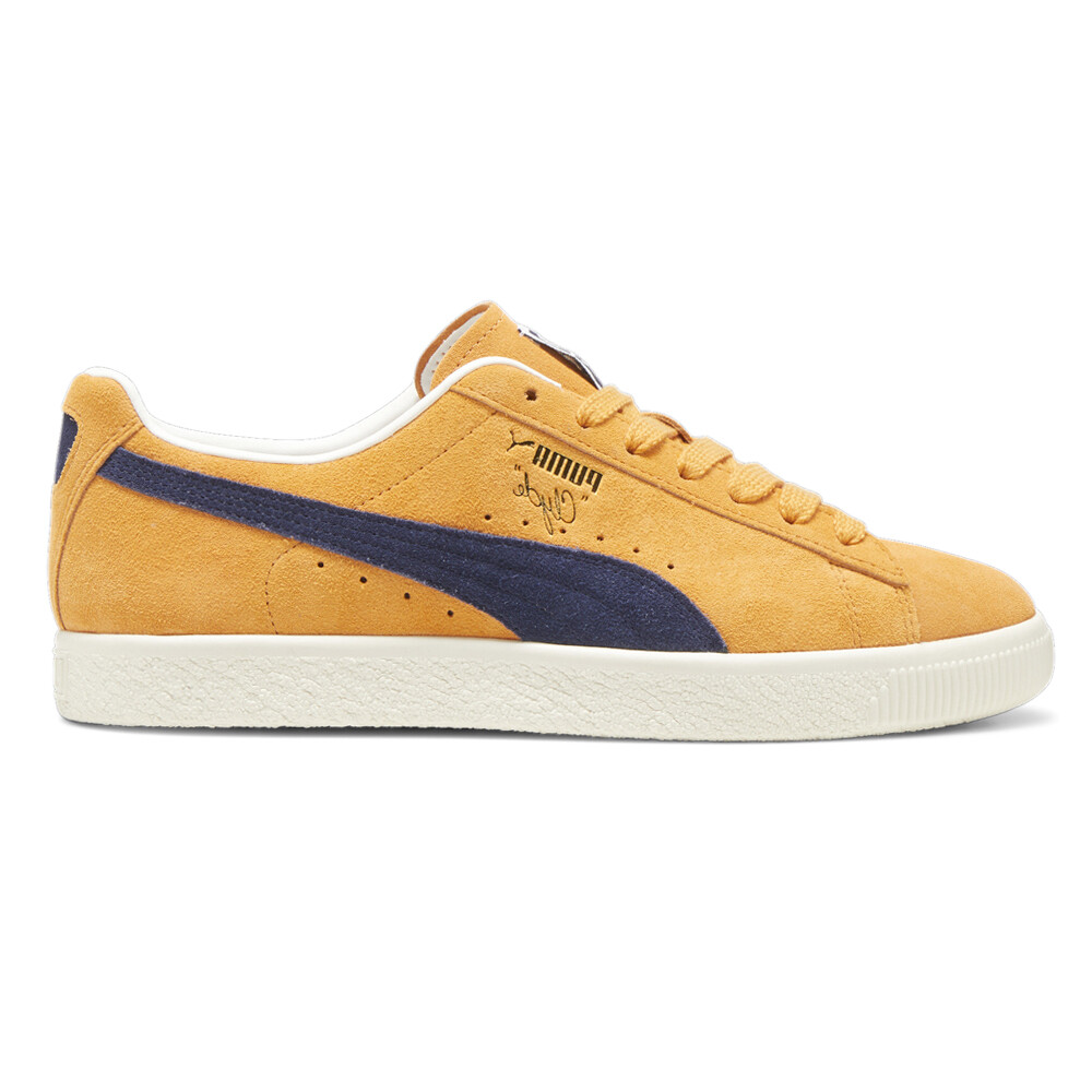 Puma Clyde Og на шнуровке мужской оранжевый кроссовки повседневные туфли 39196208