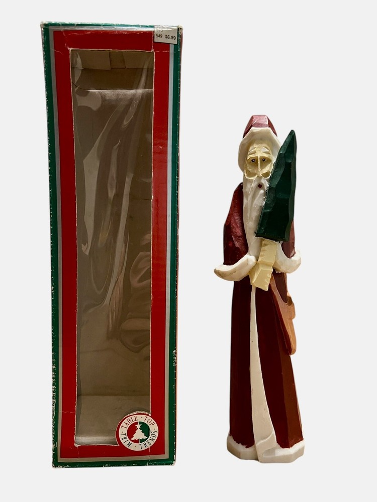 1993 Seasonal Specialties 8-Inch Santa Claus Christmas Tree Decoration-image