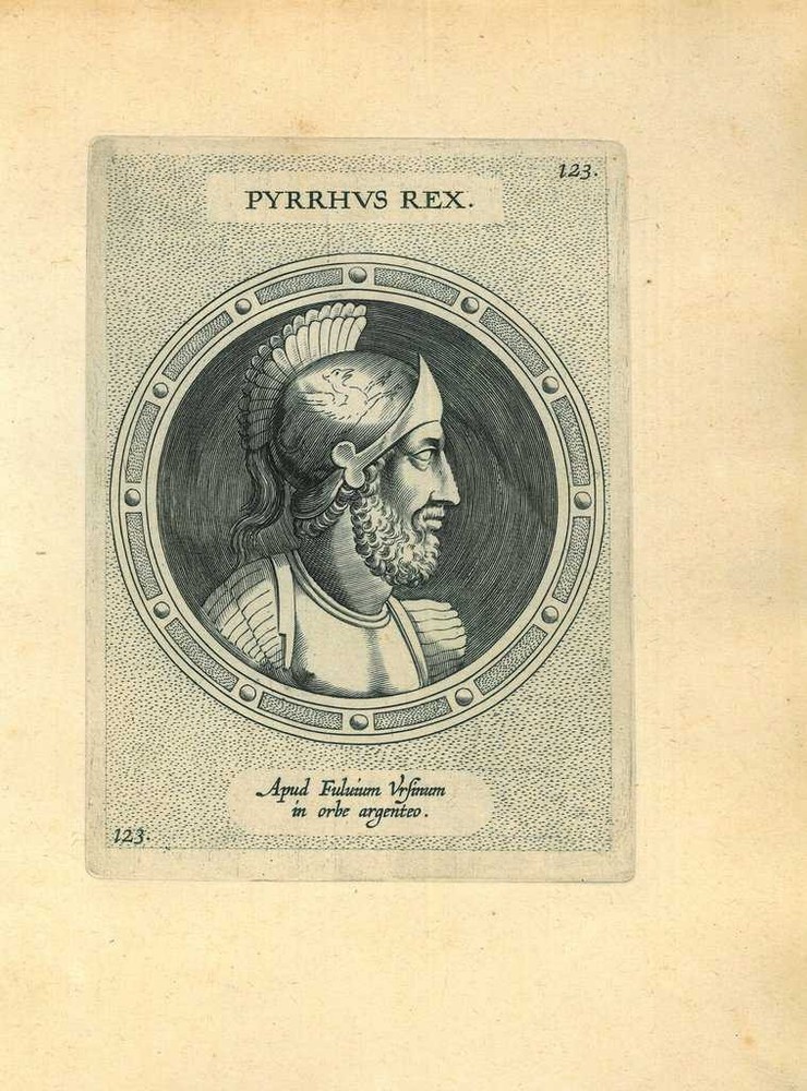 Portrait of Pyrrhus of Epirus