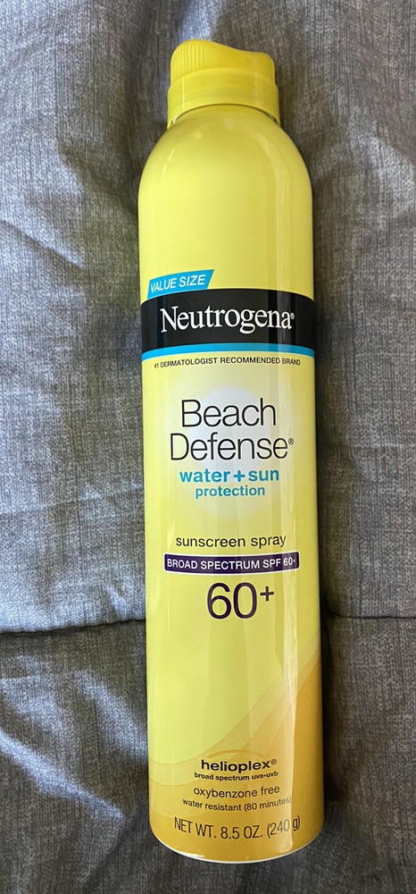 Neutrogena Beach Defense Sunscreen Spray Broad Spectrum SPF 60+ 8.5 oz