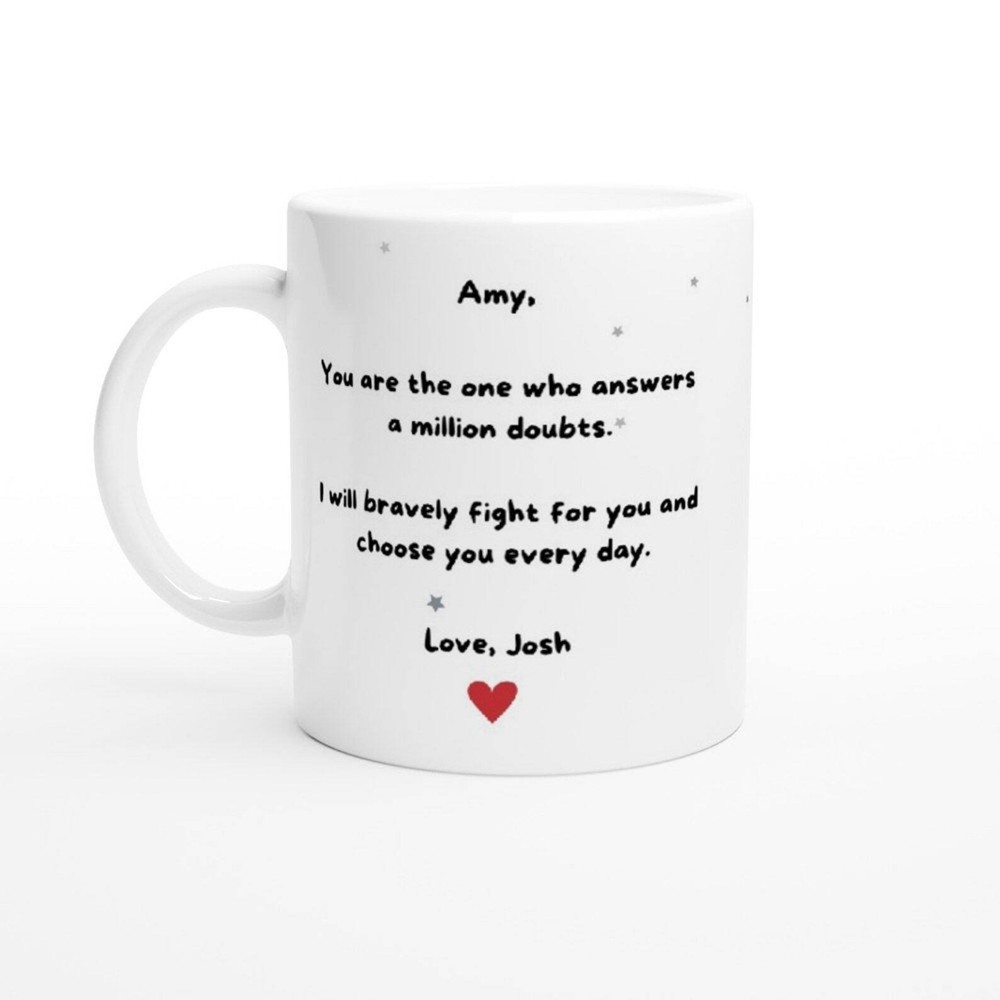 Girlfriend Coffee Mug - Best Anniversary Gift for Her