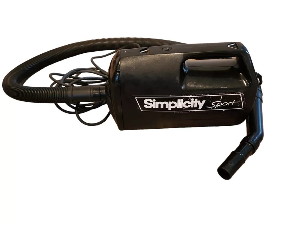 Portable Handheld Electric Canister Vacuum Cleaner in Sport Black  