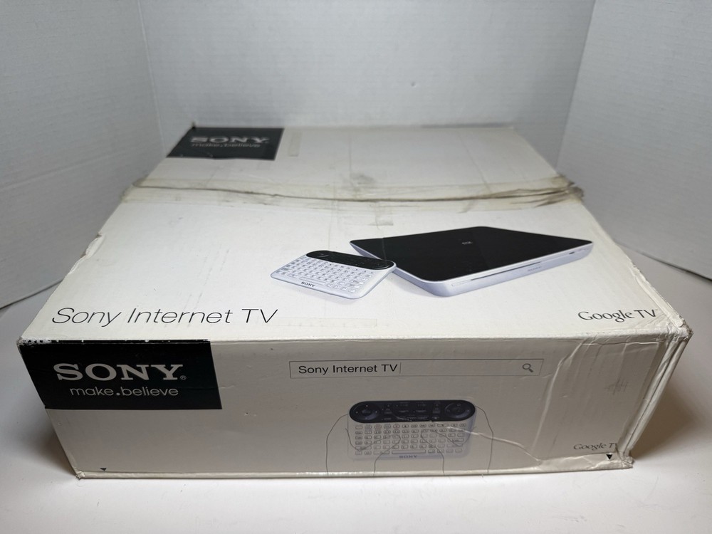 Sony NSZ-GT1 Internet TV Blu-ray Player with WiFi Google Remote NSG-MR1 CIB