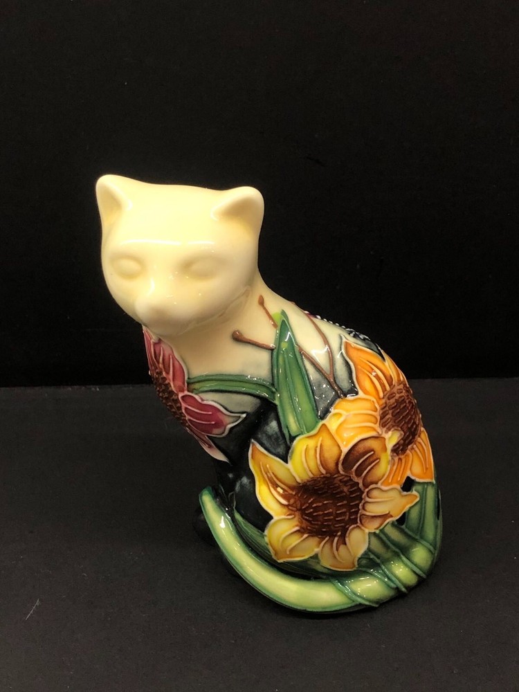 Pavone Porcelain 9cm Cat Figurine, Made in Italy