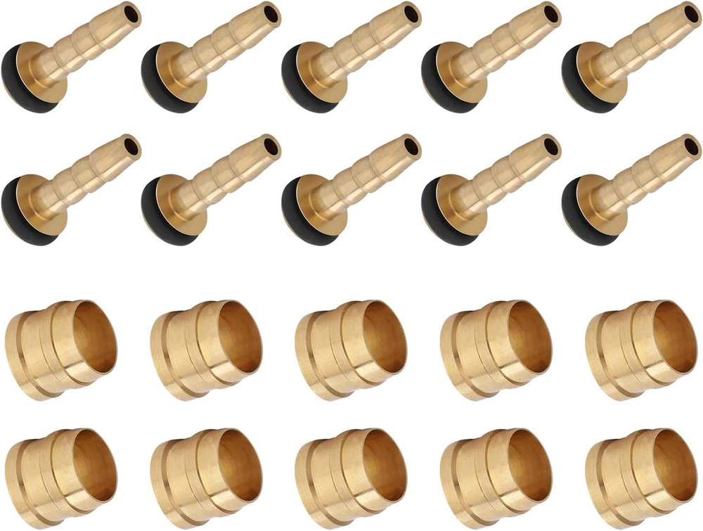 Tektro Olive Hose Insert 10-Pack for Hydraulic Disc Brake Replacement