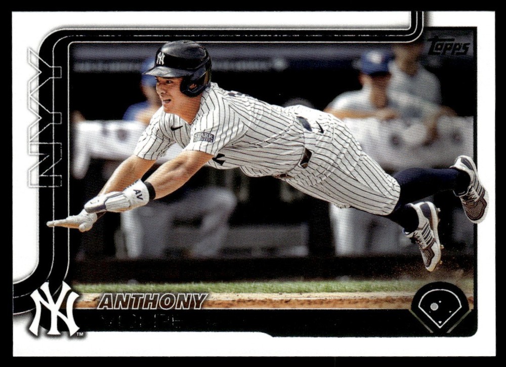 2025 Topps Series 1 Anthony Volpe #35 New York Yankees Baseball Card