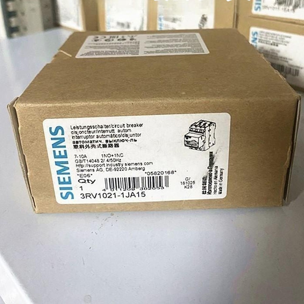 Siemens 3RV1021-1JA15 Circuit Breaker 3RV10211JA15 New Expedited Shipping 1PC