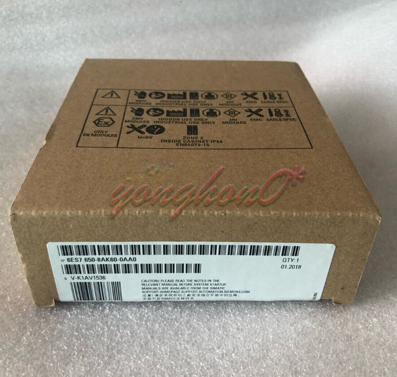 1PC New SIEMENS 6ES7650-8AK60-0AA0 analog input module one year warranty