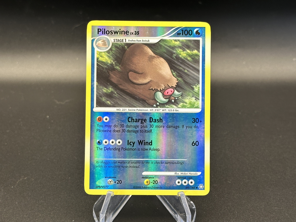 Piloswine - Reverse Holo - 69/146 Legends Awakened - Pokémon TCG - 2008