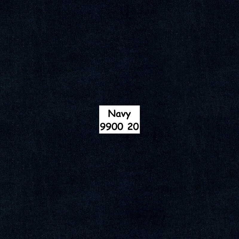 Moda Bella Solid 100 Cotton Navy 9900 20 Fabric by the Yard