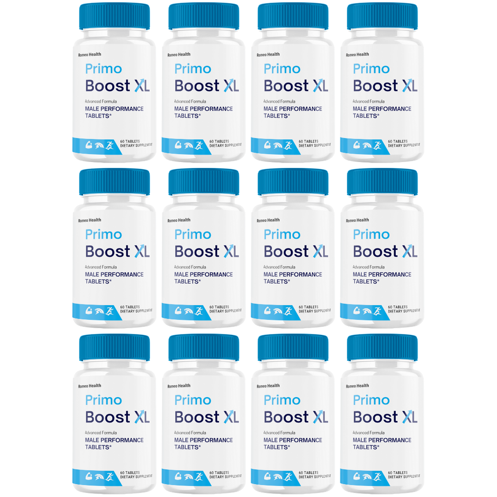 Primo Boost XL Performance Tablets, PrimoBoostXL Male Support (12 Bottle)