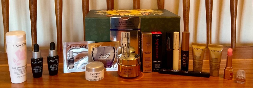 Lot of 17 Lancome Skincare/Makeup Products w/ Absolue Soft Cream