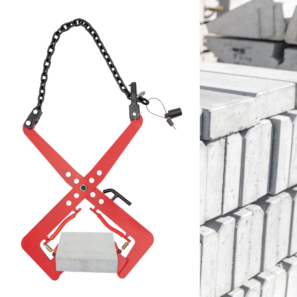 Steel Plate Clamp for Lifting Glass Slabs Metal Sheets Granite Stone Pliers  