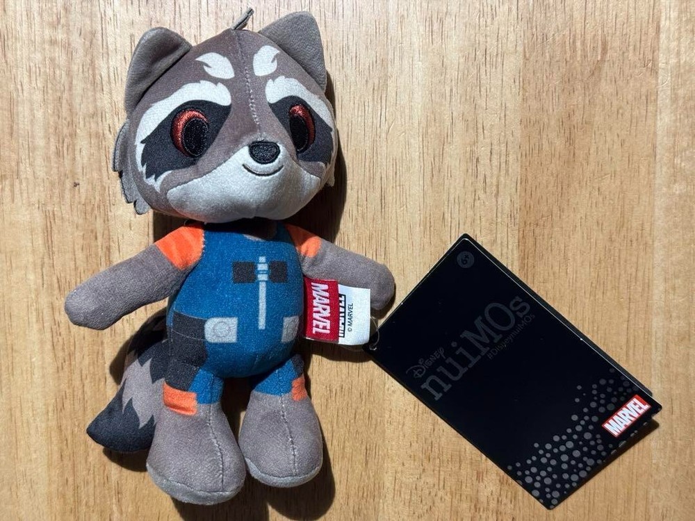 Disney nuiMOs Poseable Rocket Raccoon Plush from Guardians of the Galaxy  