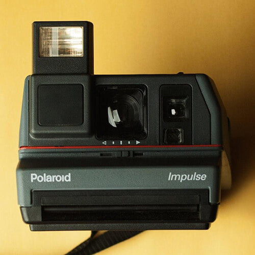 Vintage Polaroid Impulse Grey Instant Camera for 600 Film