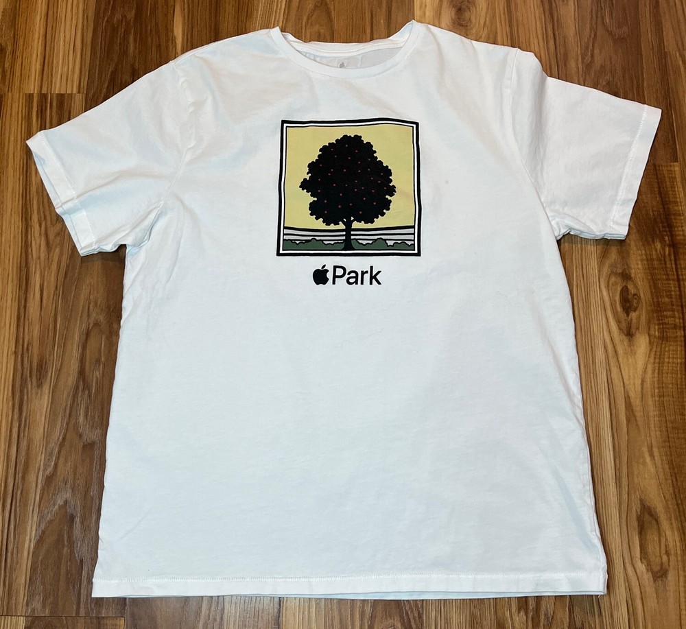 Apple Park Visitor Center “Orchard Tree” Shirt Size Large