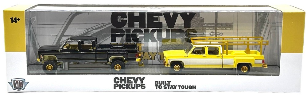 M2 MACHINES AUTO HAULERS CHASE CHEVY SILVERADO SUPER 30 DUALLY CHEVY SILVERADO