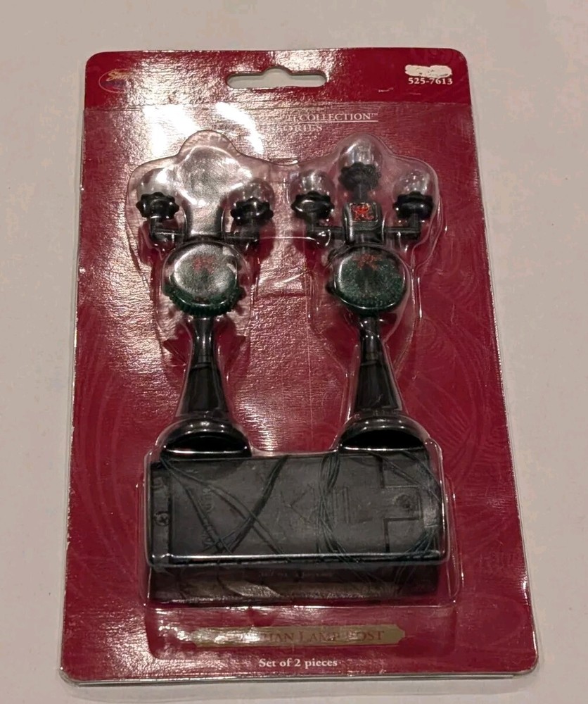 Vintage 3-Lights Victorian Lamp Post Santa's Workshop