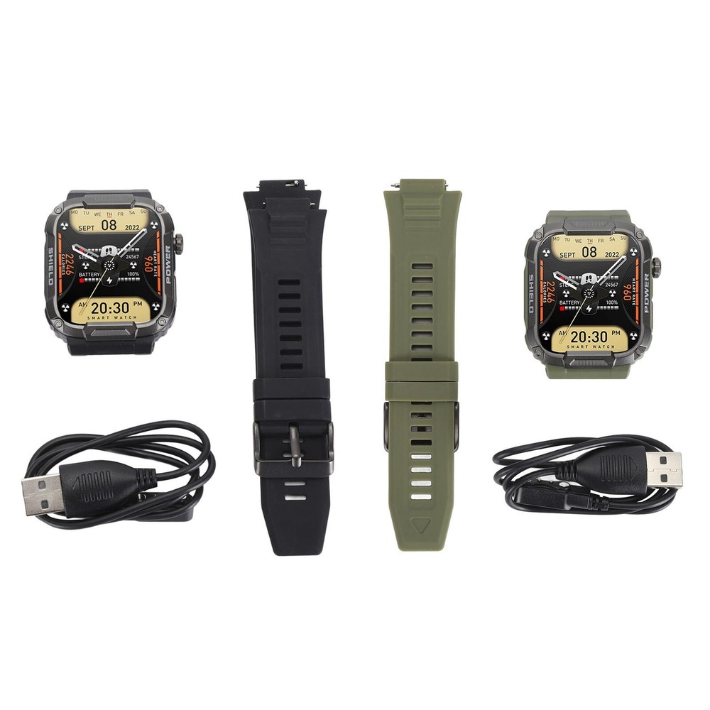 1.85 Inch Sport Smartwatch with 5.2 Music Playback Touchscreen