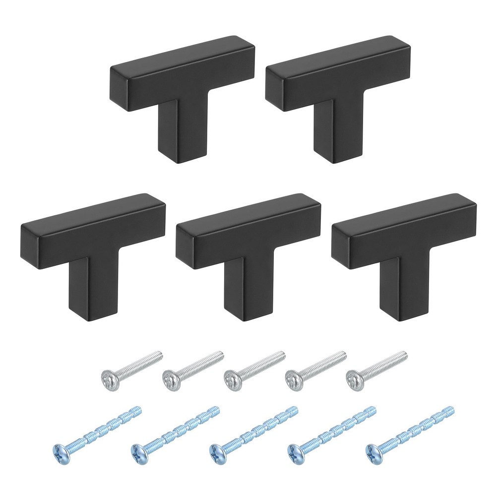 5 Pack Single Hole Cabinet Handles,  2