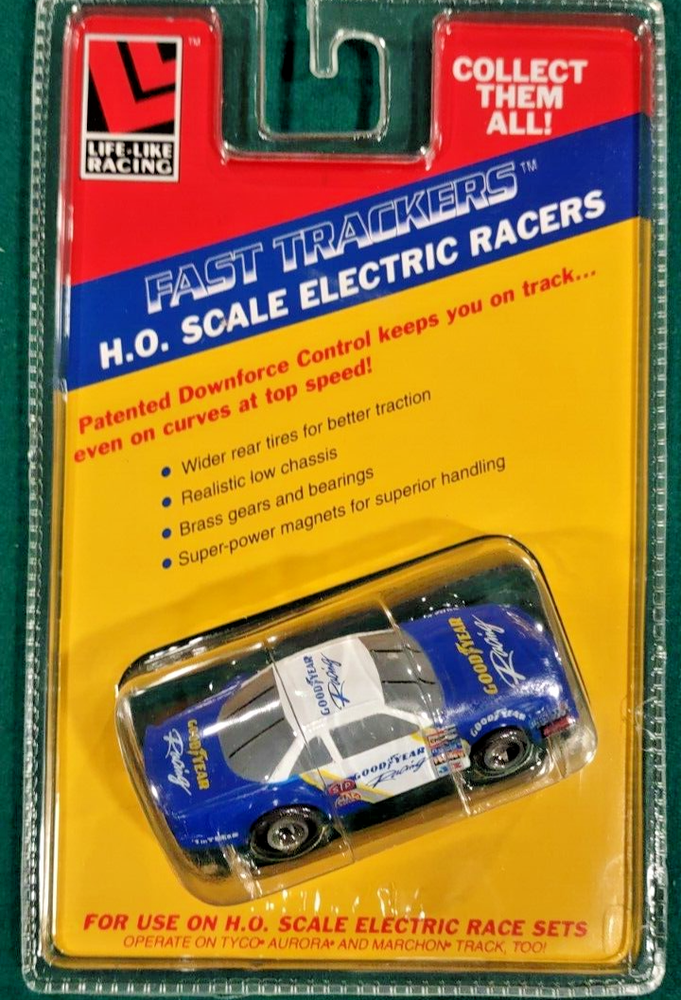 Life-Like 9733 NASCAR Good Year Racing HO Scale Slot Car NEW-image