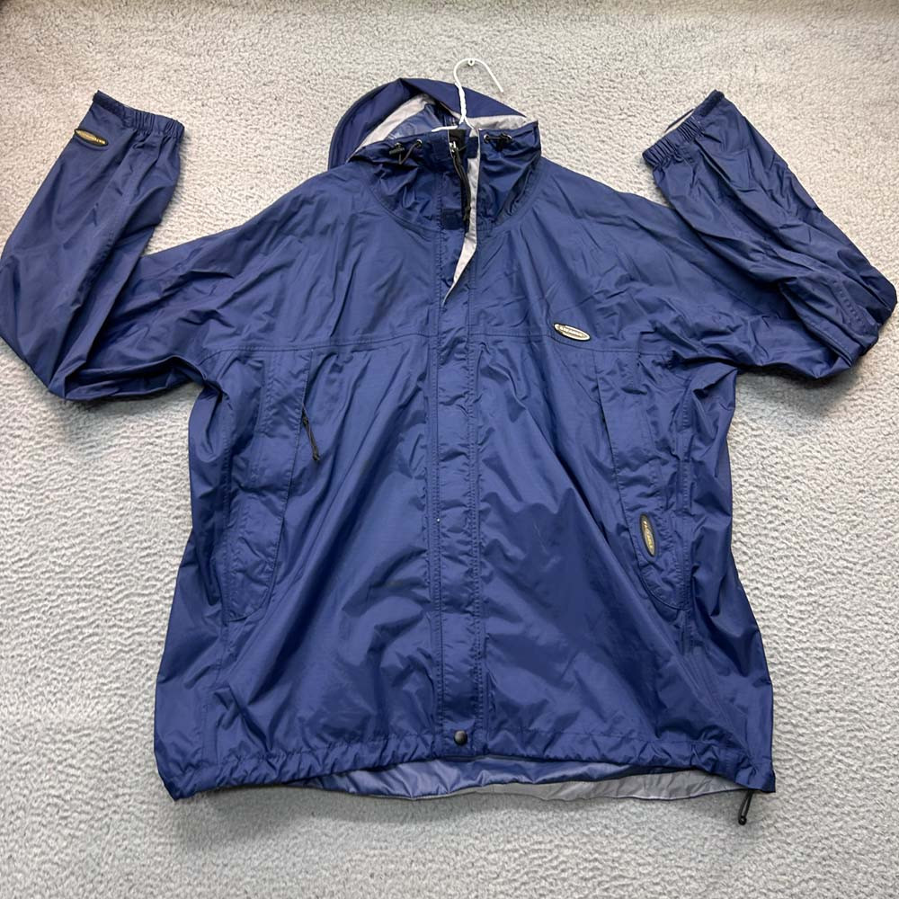 Men's XL Packable Sterns Rain Jacket Waterproof Dry Wear Coat  