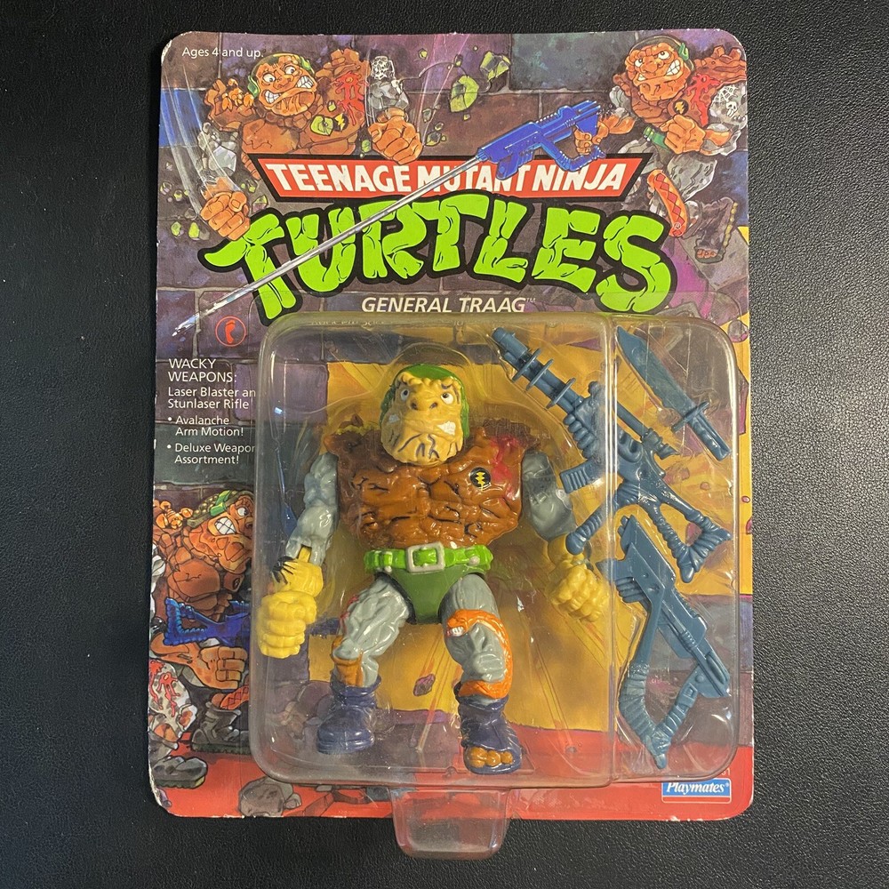 1989 Playmates TMNT General Traag Teenage Mutant Ninja Turtles NEW Unpunched