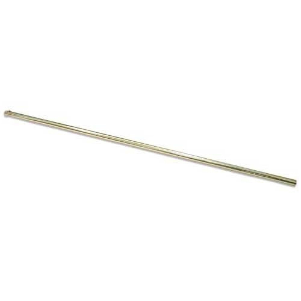 Adjustable Aluminum Indoor Telescoping Gold Flagpole, 6-Feet to 9-Feet