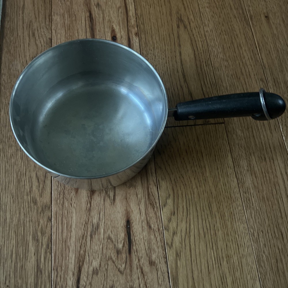 Revere Ware Sauce Pan Copper Clad Bottom 1801 Riverside CA No Lid 6.5