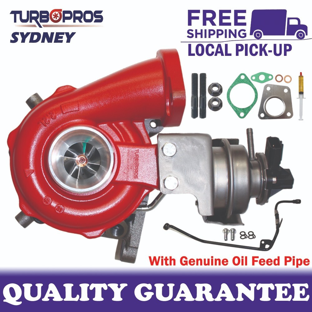 GEN1 High Flow Turbo Charger+Genuine Oil Feed Pipe For Holden Cruze Z20D 2.0L