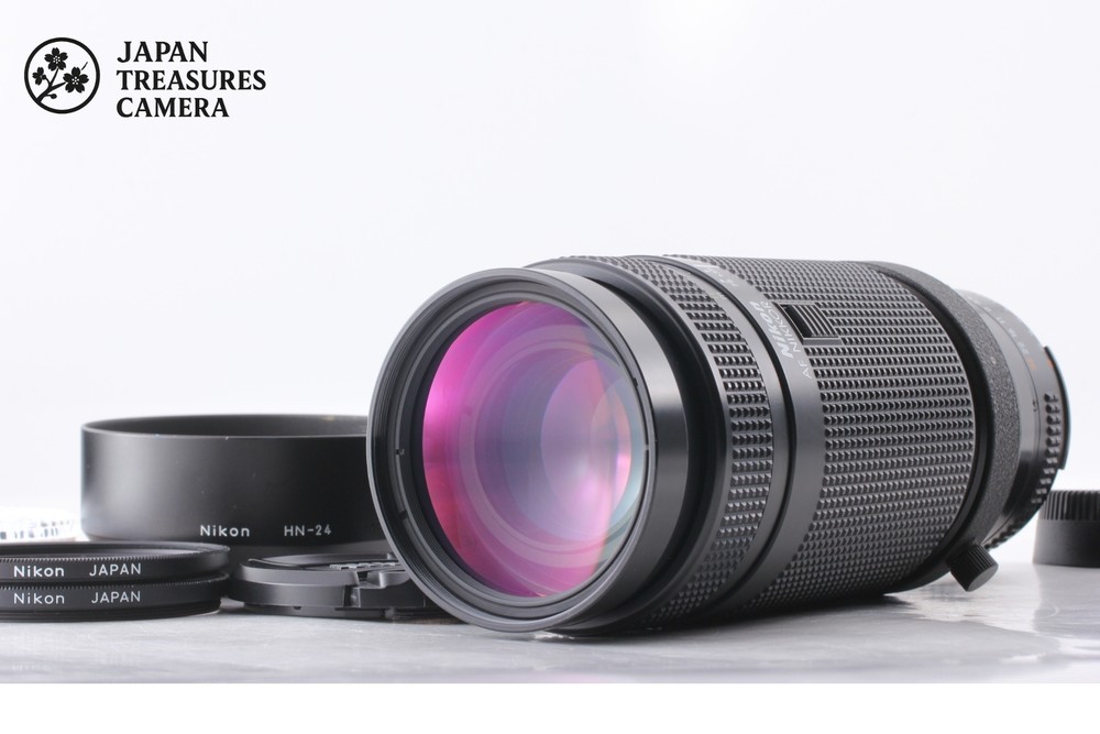 Nikon AF Nikkor 75-300mm F4.5-5.6 Telephoto Zoom Lens with Hood - Mint Condition - Japan Model