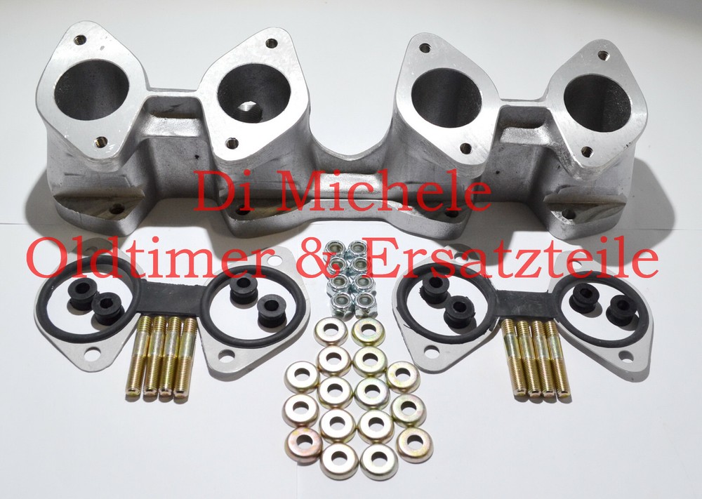 Bmw 1.5 1.6 1.8 2.0 M10 Engine Intake Manifold 40 DCOE Weber Carburetor, B.5018