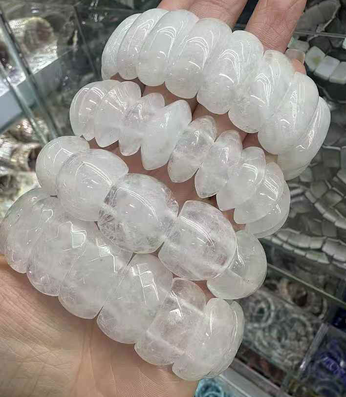 4pcs Natural Amethyst Gems Bracelets Chakra Reiki Healing Amulet