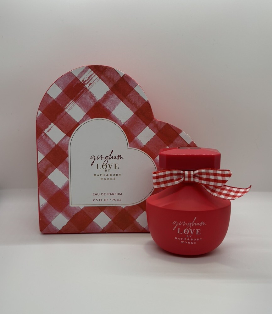 Gingham Love Bath & Body Works perfumes for women. Valentines Day Gift. Women