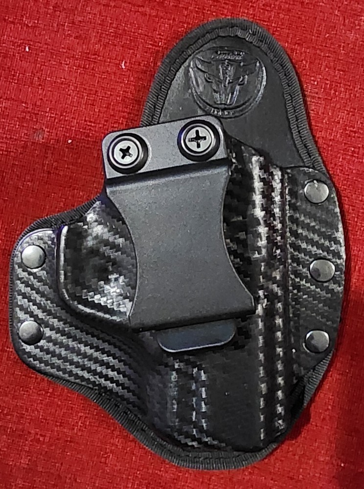 Cardini Hybrid Holster Leather, Kydex  Smith Wesson Shield/Shield + 9mm*New Clip