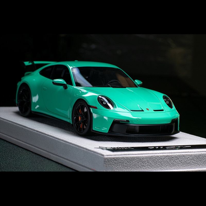 Fuelme 1:18 Porsche 911 992 GT3 Diecast Model Car Mint Green Limited Collection