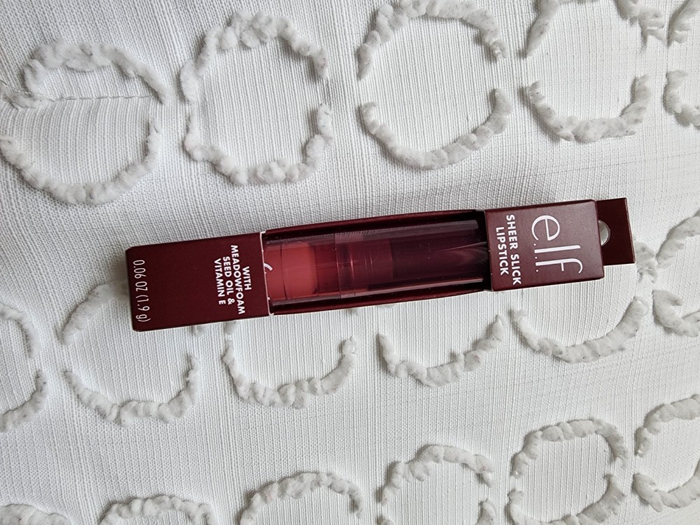 Elf Sheer Slick Lipstick Black Cherry
