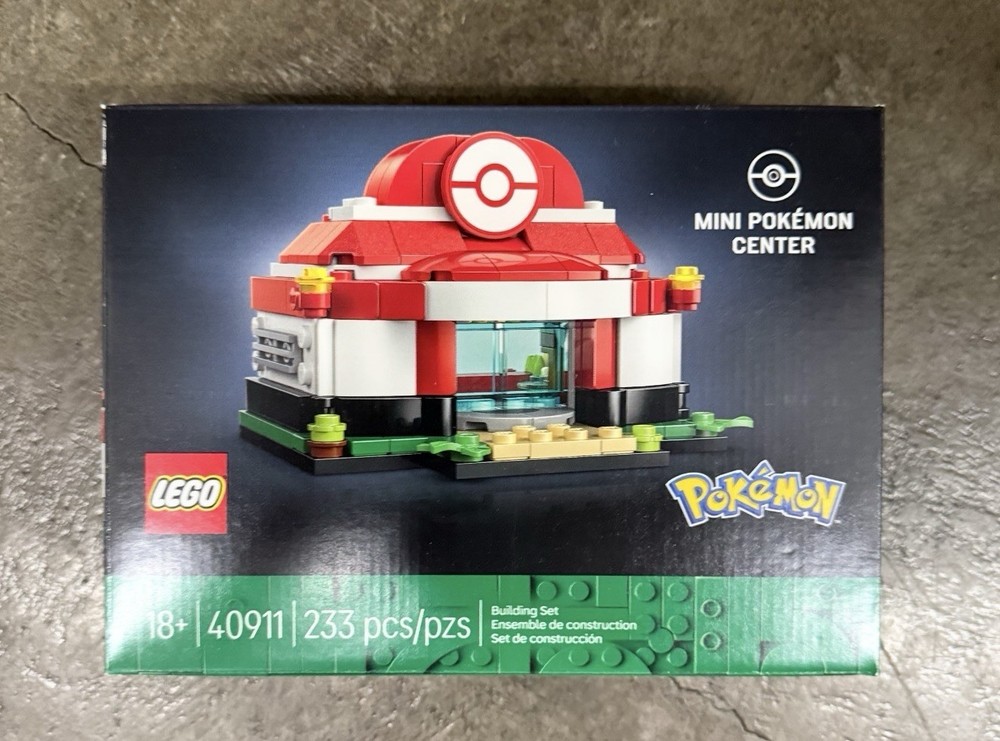LEGO Mini Pokemon Center (40911) Limited Edition Brand New Sealed Fast Shipping