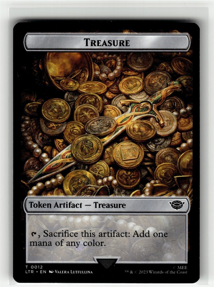 TREASURE TOKEN Tales of Middle-Earth #12 LTR(NM+)(MTG)
