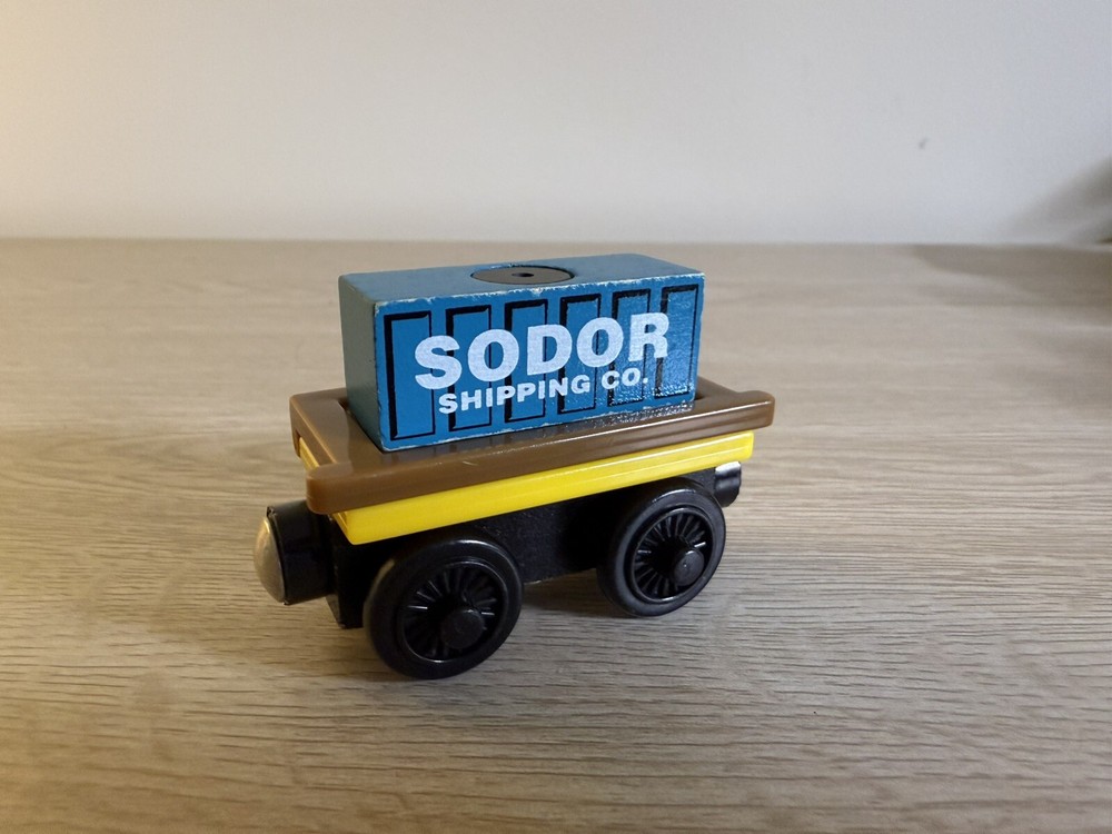 Thomas & Friends Wooden Flatbed Train with Cargo by Gullane 2001