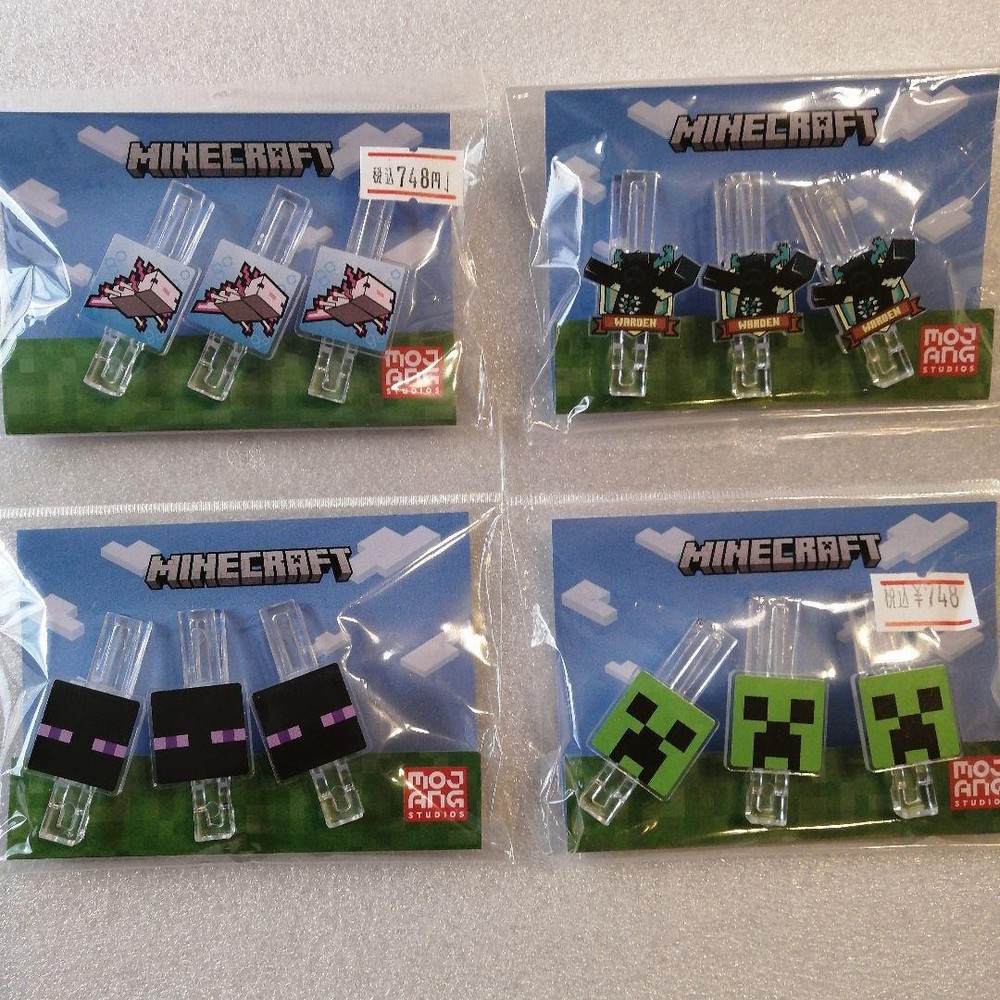 Minecraft Anime Acrylic Clip Art Character Figure Decoration