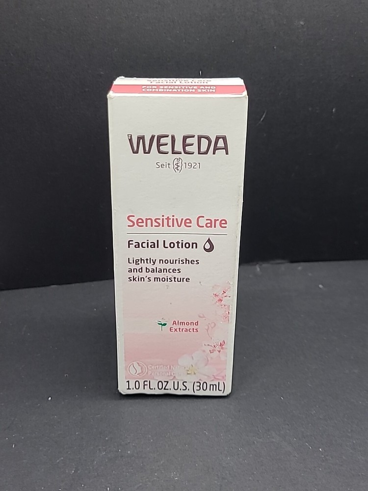 Weleda Almond Sensitive Care Facial Lotion 1 oz.  Exp. 05/2025