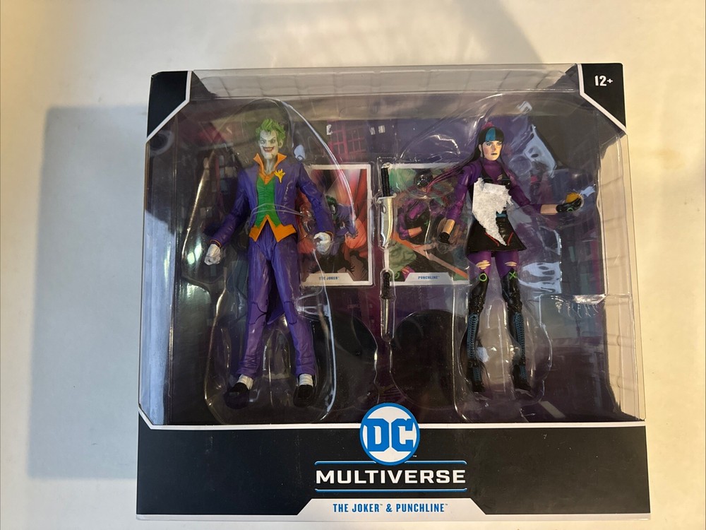 DC Multiverse The Joker and Punchline 7 Inch Action Figure 2-Pack Mcfarlane
